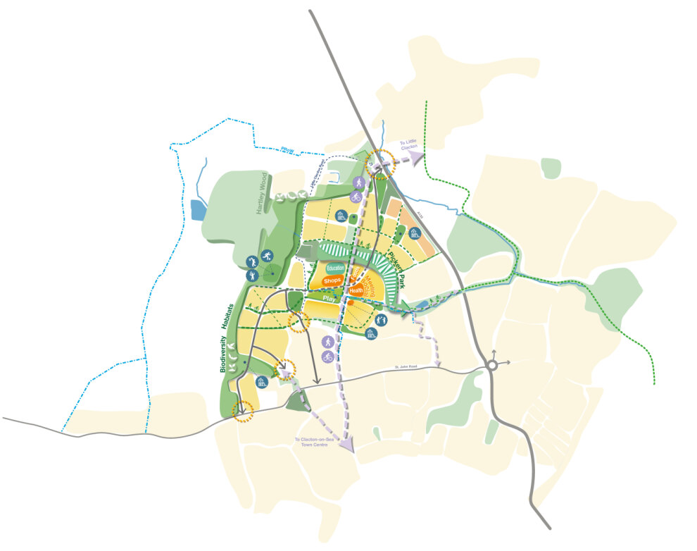 Figure 4.4 Revised concept plan