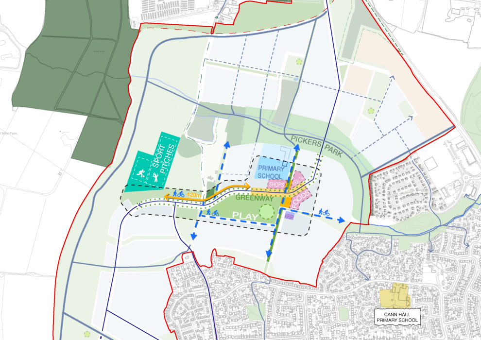 Pickers park map